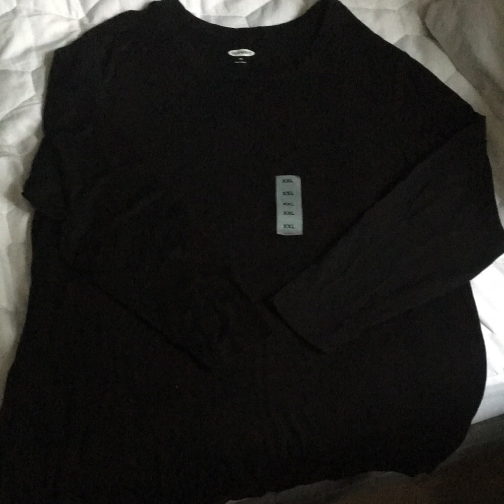 Old Navy long Sleeve Black Top